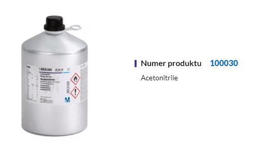 استونیتریل Acetonitrile کد 100030 - 2.5 لیتری کارماتوگرافی شیمی کهن
