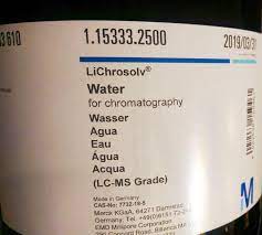 آب HPLC (آب کارماتوگرافی) کد 115333
