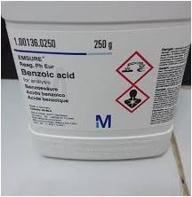 کاربردهای اسید بنزوئیک کد 100136 مرک