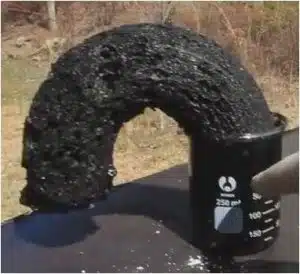 واکنش اسید سولفوریک و قند (ساکاروز)